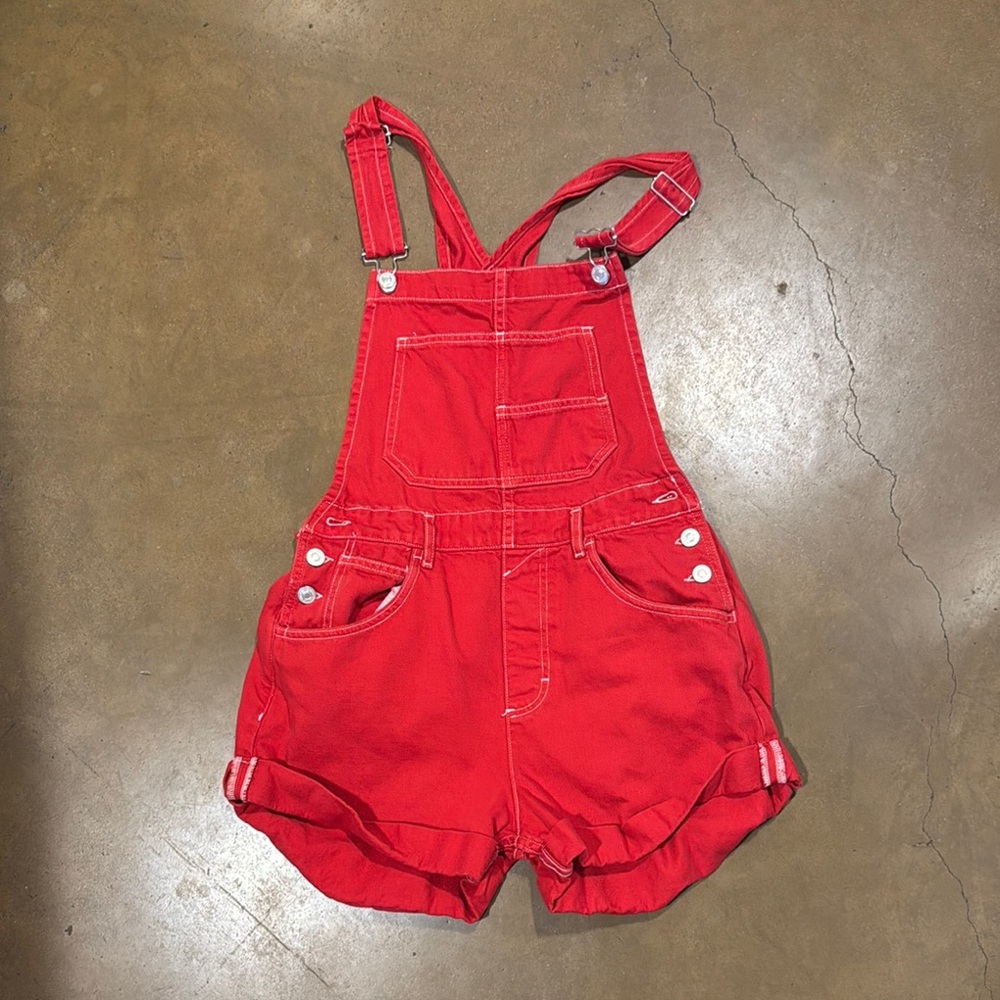 Free People Women’s Ziggy Shortalls